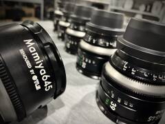 A Look at our set of Mamiya 645 Lenses.